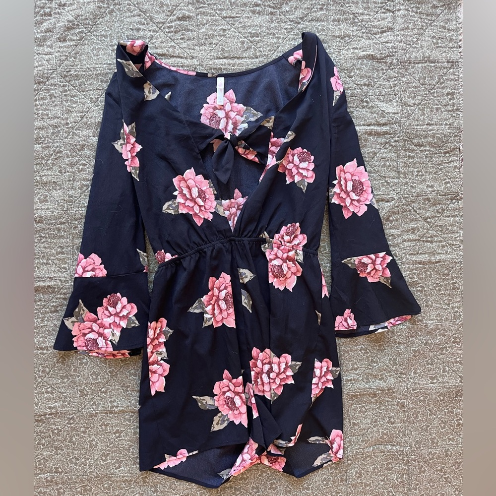 Xhilaration Floral Romper